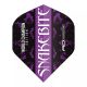 Letky na šípky Red Dragon Hardcore Peter Wright Snakebite, čierne