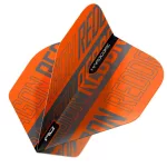 Letky na šípky Red Dragon Hardcore XT, oranžové, čierne, extra hrubé