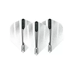 Letky na šípky Red Dragon Hardcore Radical, strieborné