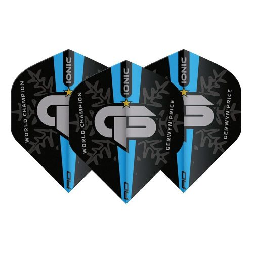 Letky na šípky Red Dragon Hardcore Ionic Gerwyn Price WC modré logo
