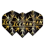 Letky na šípky Red Dragon Hardcore Ionic Gerwyn Price zlato-čierne, extra hrubé