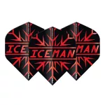 Letky na šípky Red Dragon Hardcore Gerwyn Price červené, extra hrubé