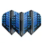 Letky na šípky Red Dragon Delta Hardcore Premium, modré, 100 mikrónové