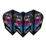 Letky na šípky Red Dragon Airwing Peter Wright Snakebite V-štandard, modré