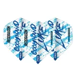 Letky na šípky Red Dragon Luke Humphries Yin Yang modré, 100 mikrónové