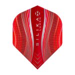 Letky na šípky Harrows Silika Lumen červené, No2, 100 mikrónové