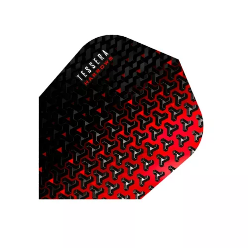 Letky na šípky Harrows Tessera červené