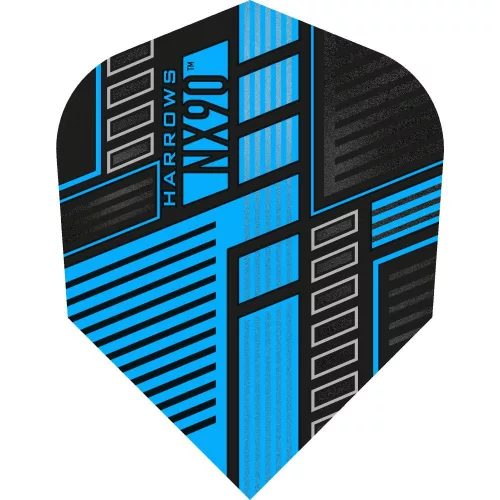 Letky na šípky Harrows Prime NX90 modré, No6, 100 mikrónové