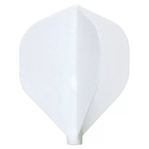 Letky na šípky Cosmo Fit Flight Air Standard biele