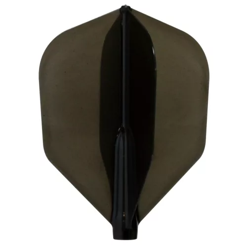 Letky na šípky Cosmo Fit Flight Air Shape čierne