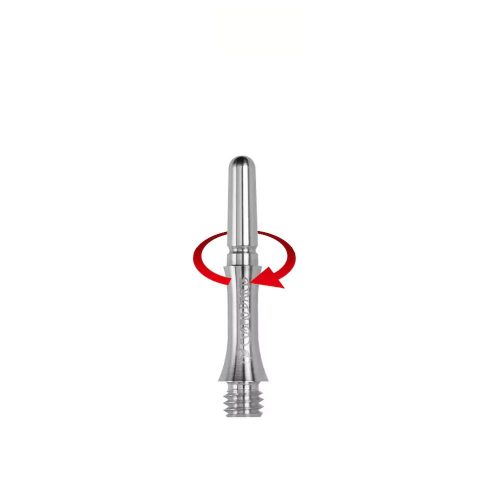 Násadky na šípky Cosmo Fit Titanium, otočné 13 mm