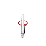 Násadky na šípky Cosmo Fit priehľadné, otočné 13 mm