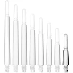 Násadky na šípky Cosmo Fit priehľadné, otočné 13 mm