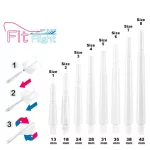 Násadky na šípky Cosmo Fit Gear, 24mm