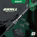 Šípky steel GOAT 8-Ball 22g 90% wolfram