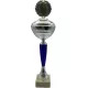 Šípkarská trofej strieborno-modrý pohár, 32cm vysoká