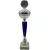 Šípkarská trofej strieborno-modrý pohár, 42,5cm vysoká