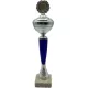 Šípkarská trofej strieborno-modrý pohár, 42,5cm vysoká