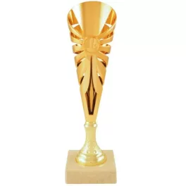 Prozona Trofej Sport model 2, bronzový pohár mramorový podstavec výška 34,5cm