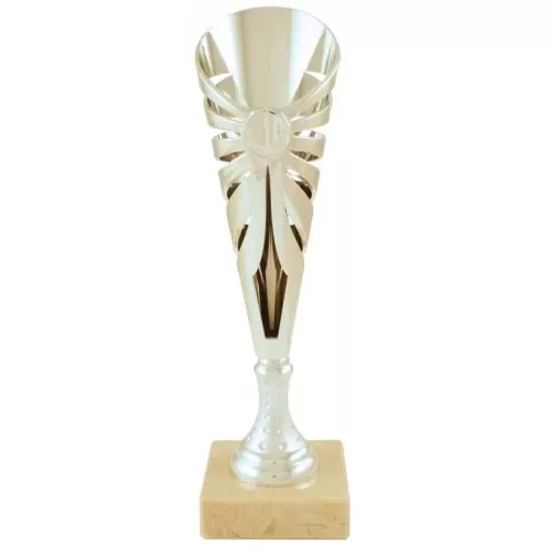 Prozona Trofej Sport model 2, strieborný pohár mramorový podstavec výška 34,5cm