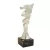 ProZona Športová trofej dizajn špirály mramorový podstavec strieborná 19 cm