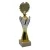 ProZona Športová trofej dizajn terča mramorový podstavec zlato-strieborná 31,5 cm