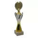 ProZona Športová trofej dizajn terča mramorový podstavec zlato-strieborná 31,5 cm