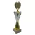 ProZona Športová trofej dizajn terča mramorový podstavec zlato-strieborná 33 cm