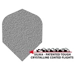 Letky na šípky Harrows Silika Colourshift sivé, standard No6, 100 mikron