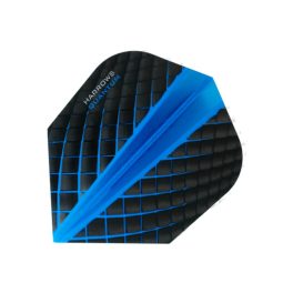 Letky na šípky Harrows Quantum čierne, tmavo modré