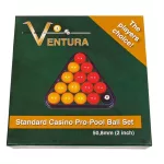 Pool biliardové gule Ventura Economy Casino  50,8mm