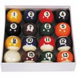 Sada pool biliardových gúľ Ventura Laminated Pro 57,2mm