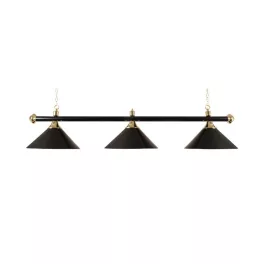 Biliardová lampa Buffalo Baron 3 čierna