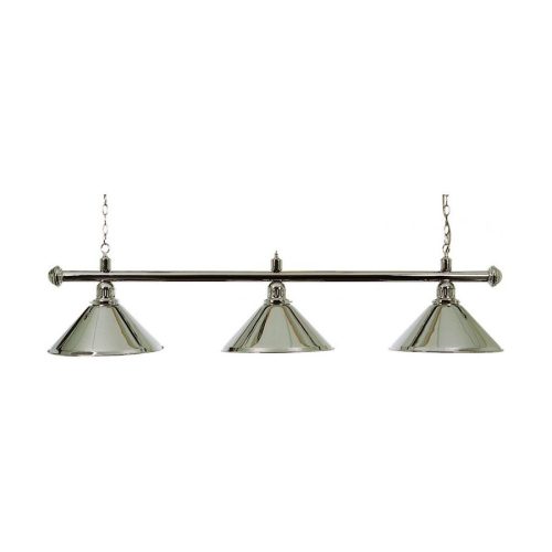 Biliardová lampa Buffalo Baron 3 chrome