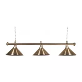 Biliardová lampa Buffalo Baron 3 zlatá