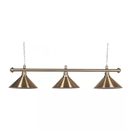 Biliardová lampa Buffalo Baron 3 zlatá