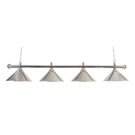 Biliardová lampa Buffalo 4 chrómová, 180 cm