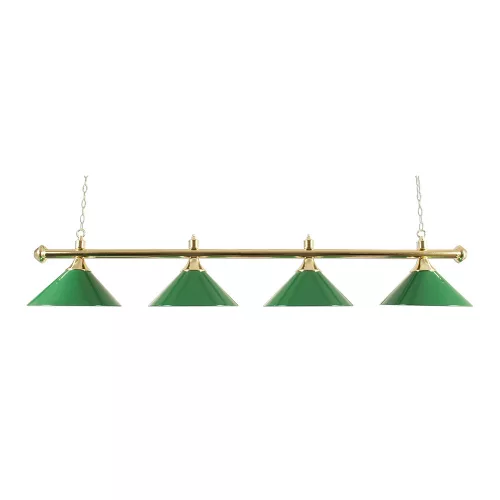 Biliardová lampa Buffalo Baron 4 zelená