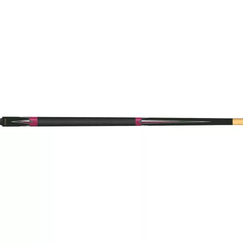 Pool biliardové tágo Triton Target 5, dvojdielne, ružovo-čierne, 145/13mm