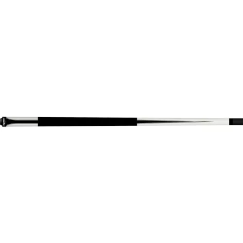 Pool biliardové tágo Maxton Fiber biele, dvojdielne, 148cm, 13mm koža