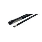 Pool biliardové tágo Maxton Fiber biele, dvojdielne, 148cm, 13mm koža