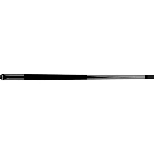 Pool biliardové tágo Maxton Fiber sivé, dvojdielne, 148cm, 13mm koža