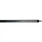 Pool biliardové tágo Maxton Fiber sivé, dvojdielne, 148cm, 13mm koža