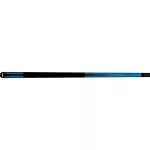 Pool biliardové tágo Maxton Fiber modré, dvojdielne, 148cm, 13mm koža