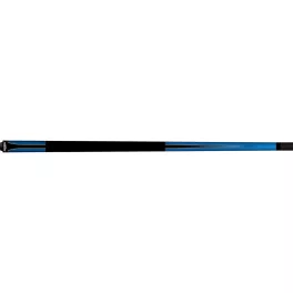 Pool biliardové tágo Maxton Fiber modré, dvojdielne, 148cm, 13mm koža