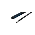 Pool biliardové tágo Maxton Fiber modré, dvojdielne, 148cm, 13mm koža