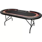 Stôl na poker Buffalo High skladací, pre 9 hráčov