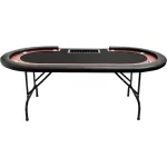 Stôl na poker Buffalo High skladací, pre 9 hráčov