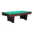 Pool biliardový stôl Buffalo Eliminator III 7ft hnedý