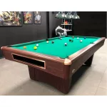 Pool biliardový stôl Buffalo Eliminator III 7ft hnedý